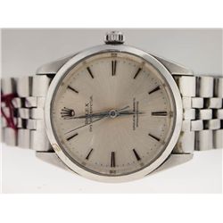 Rolex Mens Stainless Steel Oyster Perpetual. Vintage.