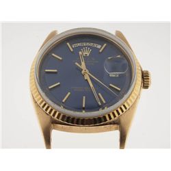 Rolex Mens 18k Gold President Head.