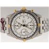 Image 1 : Breitling Mens 18k Gold and SS Chronograph.