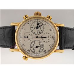 Chronoswiss Mens 18k C732 Rattrapante. Over 20K Retail.