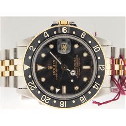 Rolex Mens 18k and SS GMT-Master.