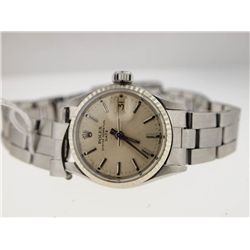 Rolex Ladies SS Oyster Perpetual Date. Vintage.