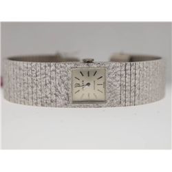 Rolex Ladies 18k White Gold Dress Watch.