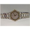 Image 1 : Ebel Ladies 18k and SS Watch. Orig Diamond Dial.