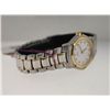 Image 2 : Ebel Ladies 18k and SS Watch. Orig Diamond Dial.