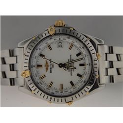 Breitling Mens 18k and SS Divers Watch.