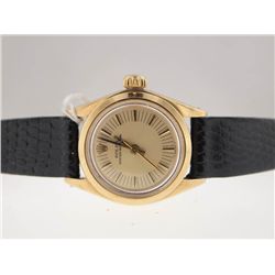 Rolex Ladies 18k Gold Oyster Perpetual. Vintage.