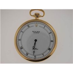 Rolex 18k Gold Pocket Watch.
