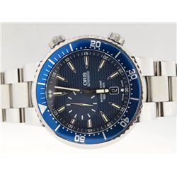 Oris Mens SS Diver Chronograph. BOX.