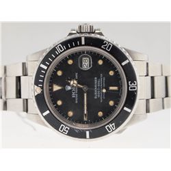 Rolex Mens Stainless Steel Submariner. Date.