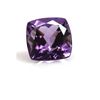 Image 1 : Natural Amethyst 9.92 ctw Cushion Cut