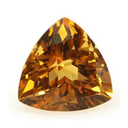 Natural Citrine 4.05 ctw Trillion Cut 12x12mm