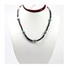 Image 1 : Natural  135.71 ctw Emerald, Sapphire & Ruby  Bead Necklace