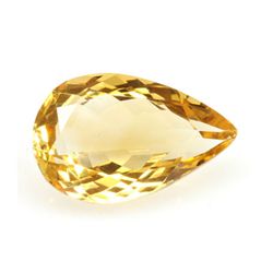 Natural Citrine 6.20 ctw Pear Cut 15x10mm