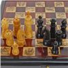 Image 4 : Rosewood & Bone Chess Set in Wood Storage Box (CLB-322)