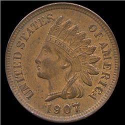 1907 Indian Cent Uncirculated MS65 (COI-7762)