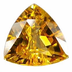 0.3ct Yellow Sapphire Trilliant (GMR-0835A)