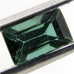0.32ct Blue Green Tourmaline Baugette (GEM-40809)