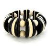 Image 1 : 350ct Horn Bone Shell Stretch Bracelet (JEW-3556)