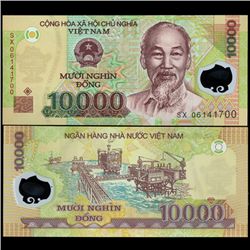 2003 Vietnam 10000 Dong Crisp Unc Note (COI-3893)