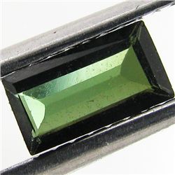0.44ct Blue Green Tourmaline Baugette (GEM-40779)