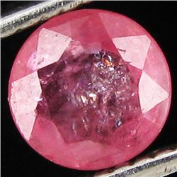 0.82ct Clean Padparadsha Sapphire Round (GEM-7189F)