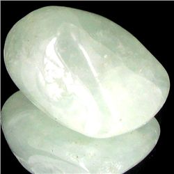 46.9ct Prehnite Freeform Cabochon (GEM-34040)