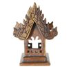 Image 3 : Hand Made Teak Spirit House, Thai Style (CLB-207)