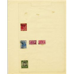 1910s/40s Colombia Hand Made Stamp Album Pg 5pcs (STM-0294)
