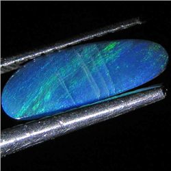 0.38ct Black Australian Opal Doublet  (GEM-28624E)