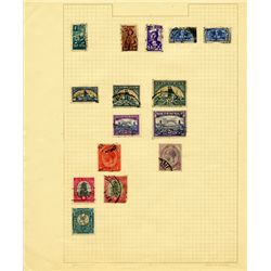 1910s/40s S. Africa Custom Stamp Album Pg 15pcs (STM-0275)