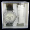 Image 3 : New Ice Time Mens Diamond Bezel Chrono Style Watch (WAT-340)