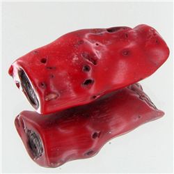 93.65ct Red Coral Freeform (MIN-000618)