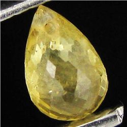 0.61ct Yellow Sapphire Briolette (GEM-16151N)