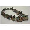 Image 1 : Strand of Tear Shaped Turquoise Jewelry Stones