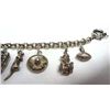 Image 2 : Sterling Silver Charm Bracelet