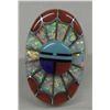 Image 2 : Zuni Sterling Silver Ring By Amy Size 9 1/2