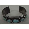 Image 3 : 1950s Navajo Sterling Turquoise Bracelet