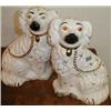 Image 1 : A pair of c1950's Beswick Staffordshire-style spaniel dogs