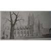 Image 1 : A limited edition print of "Glouster Cathedral" by Jack Russel 738/900