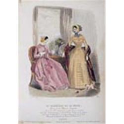 French Costume Plate Book, Le Moniteur de la Mode, Paris, Gosselin and Co and Gambard and Junior, n.