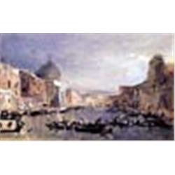 Hercules Brabazon Brabazon (1821-1900) after Antonio Canal Canaletto(1697-1768), Upper reaches of th