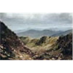 James Holworthy, Landscape, watercolour, 11.5 x 17cm (see illustration)