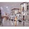 Image 1 : Hercules Brabazon Brabazon, (1821-1906), Street scene in Venice, signed with initials in pencil lowe