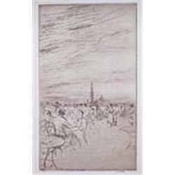 James McBey, (1883-1959), Venice 20 October1925, etching, signed by McBey and numbered XXVII in pen,