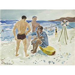 Gerard Dillon (1916-1971) - BATHERS, c.1951