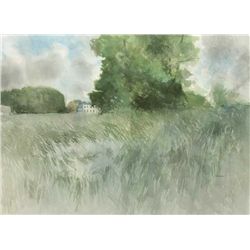 Terence P. Flanagan RHA PPRUA (1929-2011) - A LARGE DEMESNE, 1980