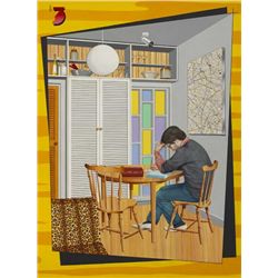 Robert Ballagh (b.1943) - INSIDE NO. 3 AFTER MODERNISATION, 1982