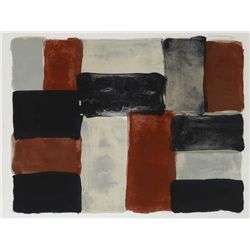 Sean Scully (b.1945) - PARIS RED WALL, 2004