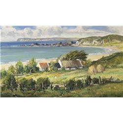 Rowland Hill ARUA (1915-1979) - RATHLIN ISLAND, WHITE PARK BAY, ANTRIM COAST
